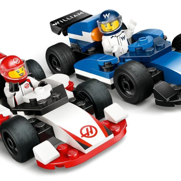 Lego- City 60464 F1 Williams Racing and Haas F1 Race Cars