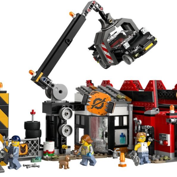Lego- City 60472 Scrapyard with Cars