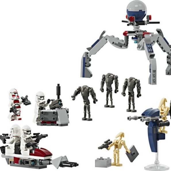 Lego- Star Wars 75372 Clone Trooper and Battle Droid Battle Pack