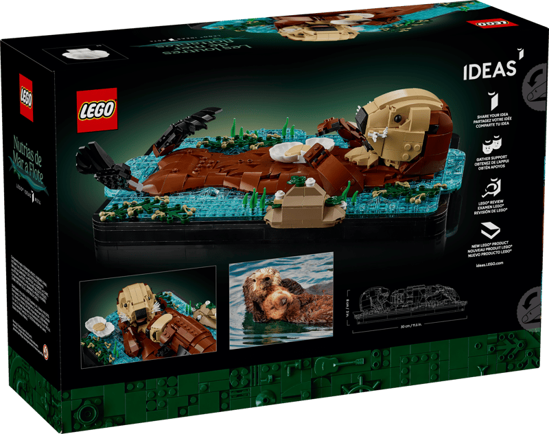 Lego- Ideas 21366 Floating Sea Otters - Image 3