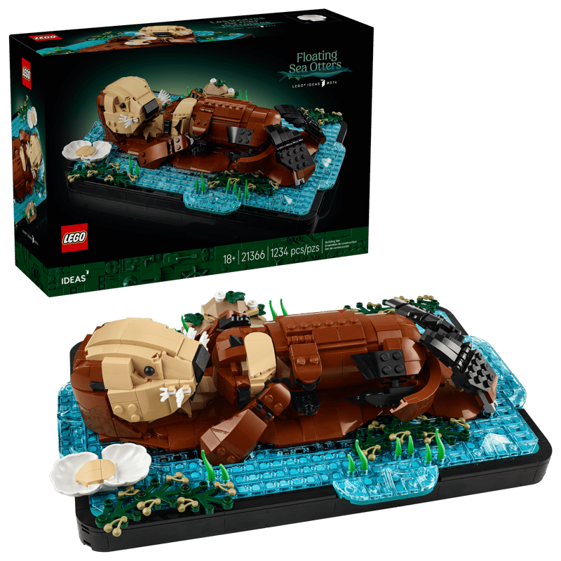 Lego- Ideas 21366 Floating Sea Otters - Image 2